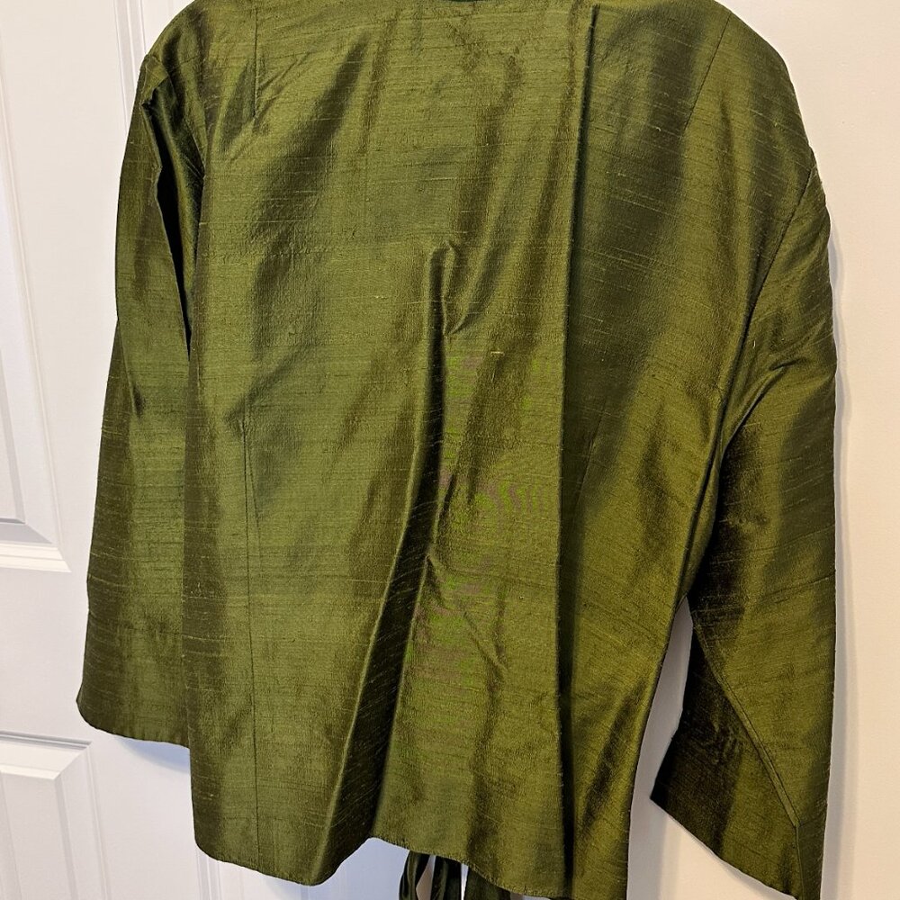 Lafayette 148 Womens Silk Top - Picture 2 of 6